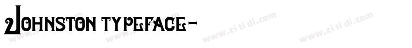 Johnston typeface字体转换